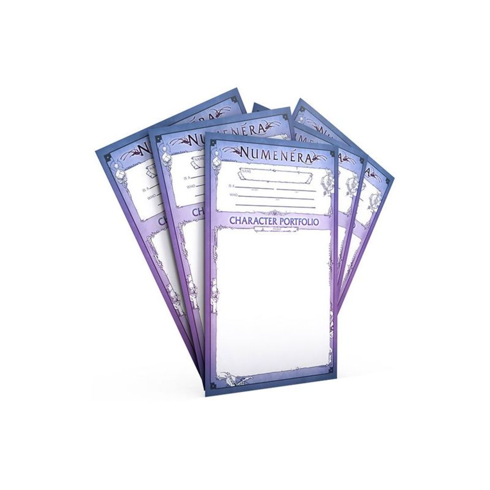 Numenera RPG: Character Portfolio